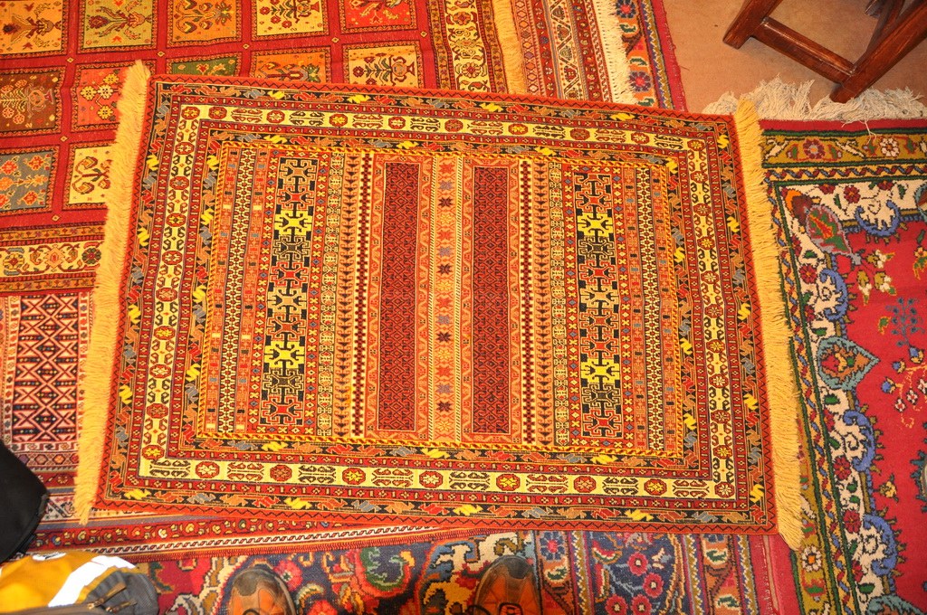 Im jeden Bazar finden Sie eine Vielzahl an prachtvollen Teppichen