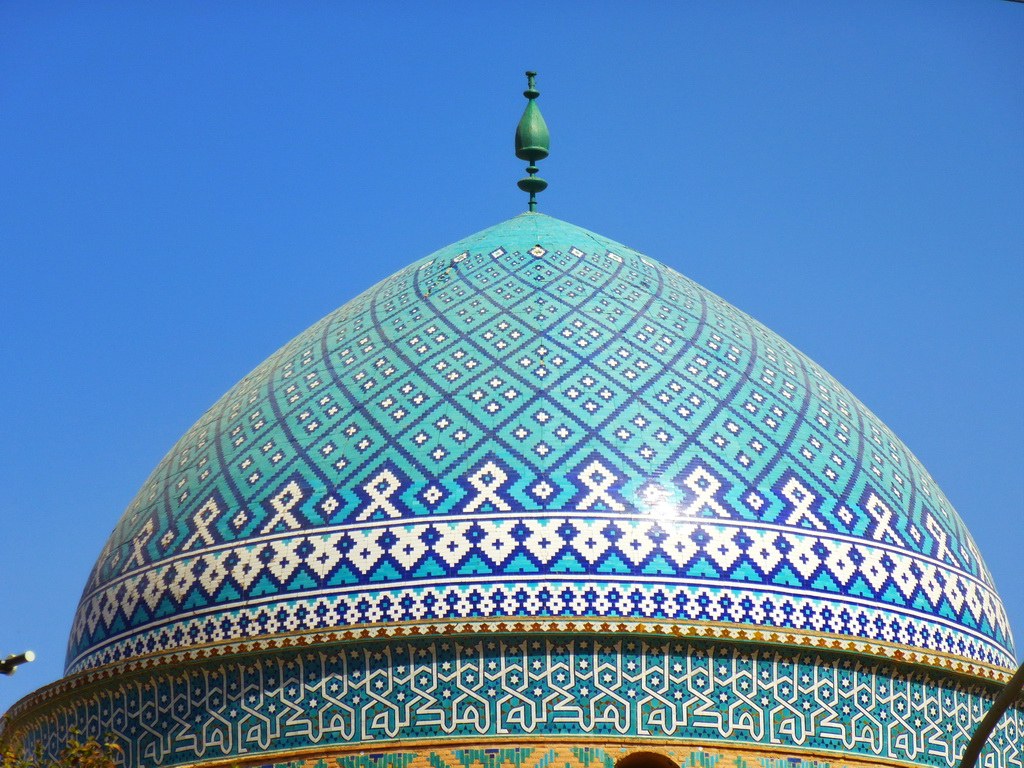 Blaue Kuppel in Yazd