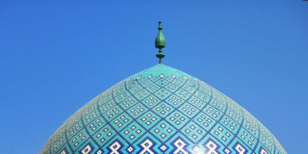 Blaue Kuppel in Yazd