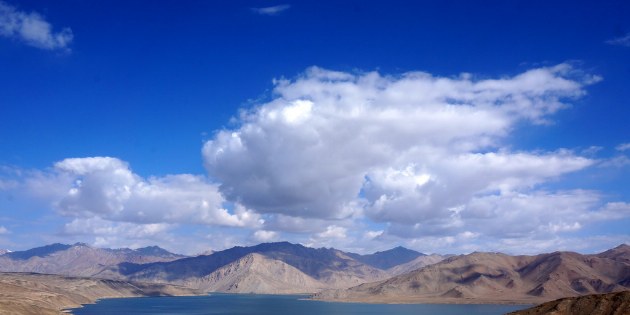 Unterwegs auf dem Pamir Highway: Am Yashil Kul