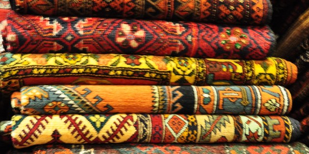 Shiraz ist weltbekannt für Teppiche