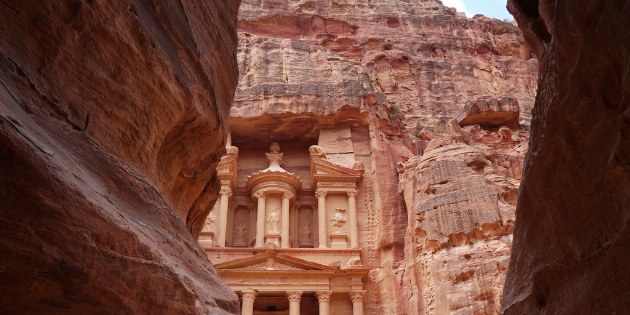 Das Mausoleum in Petra auch genannt 