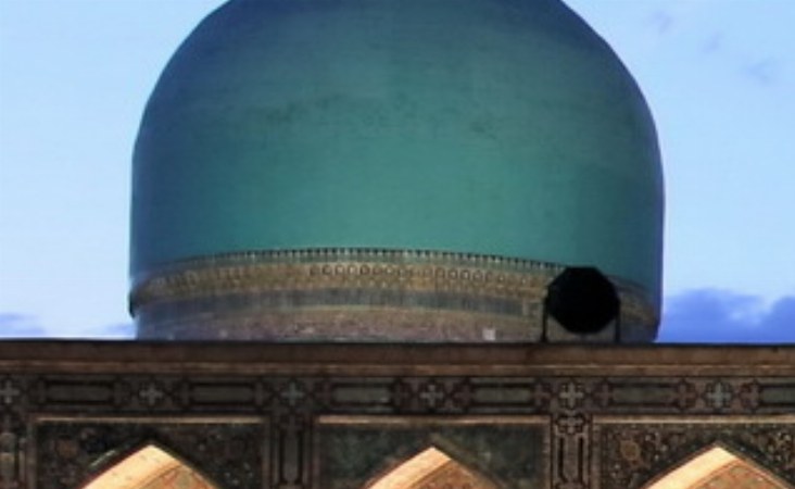 Registan in Samarkand am Abend