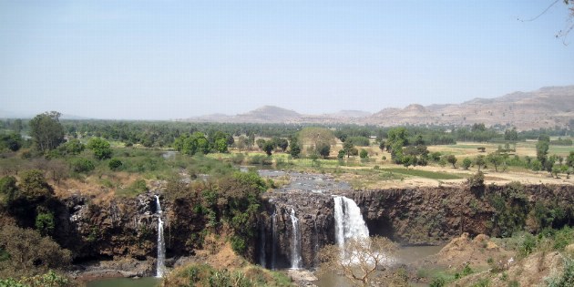 Tisissat-Wasserfälle am blauen Nil