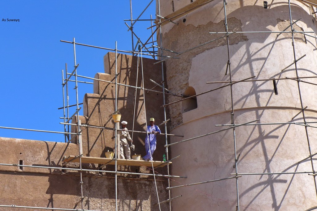 Renovierung einer Fassade