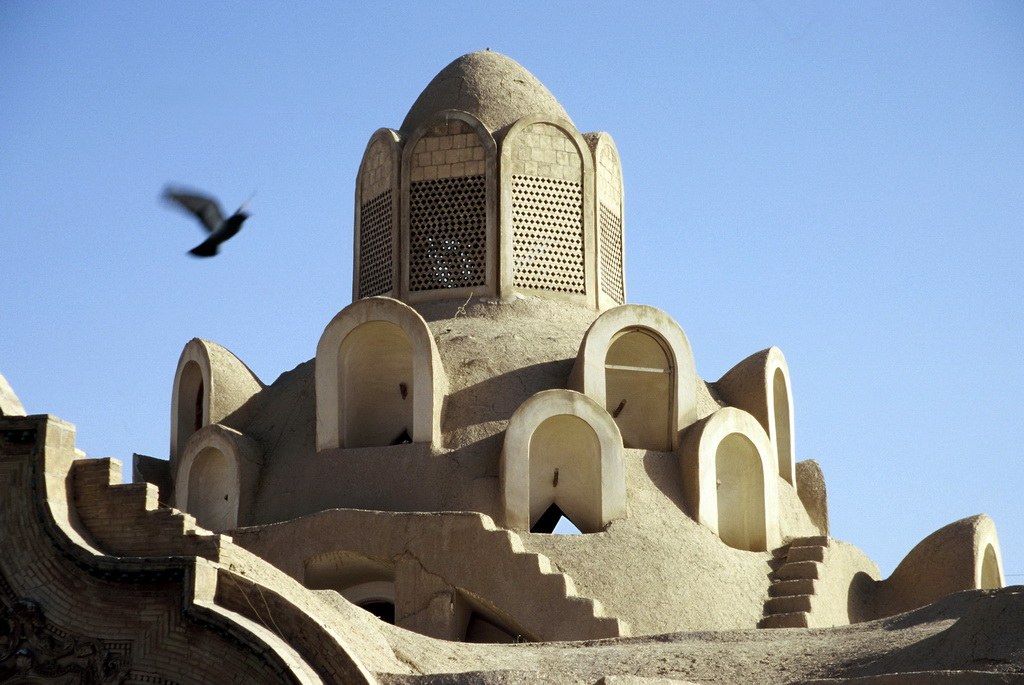 Windturm des Borudjerdi Hauses in Kashan