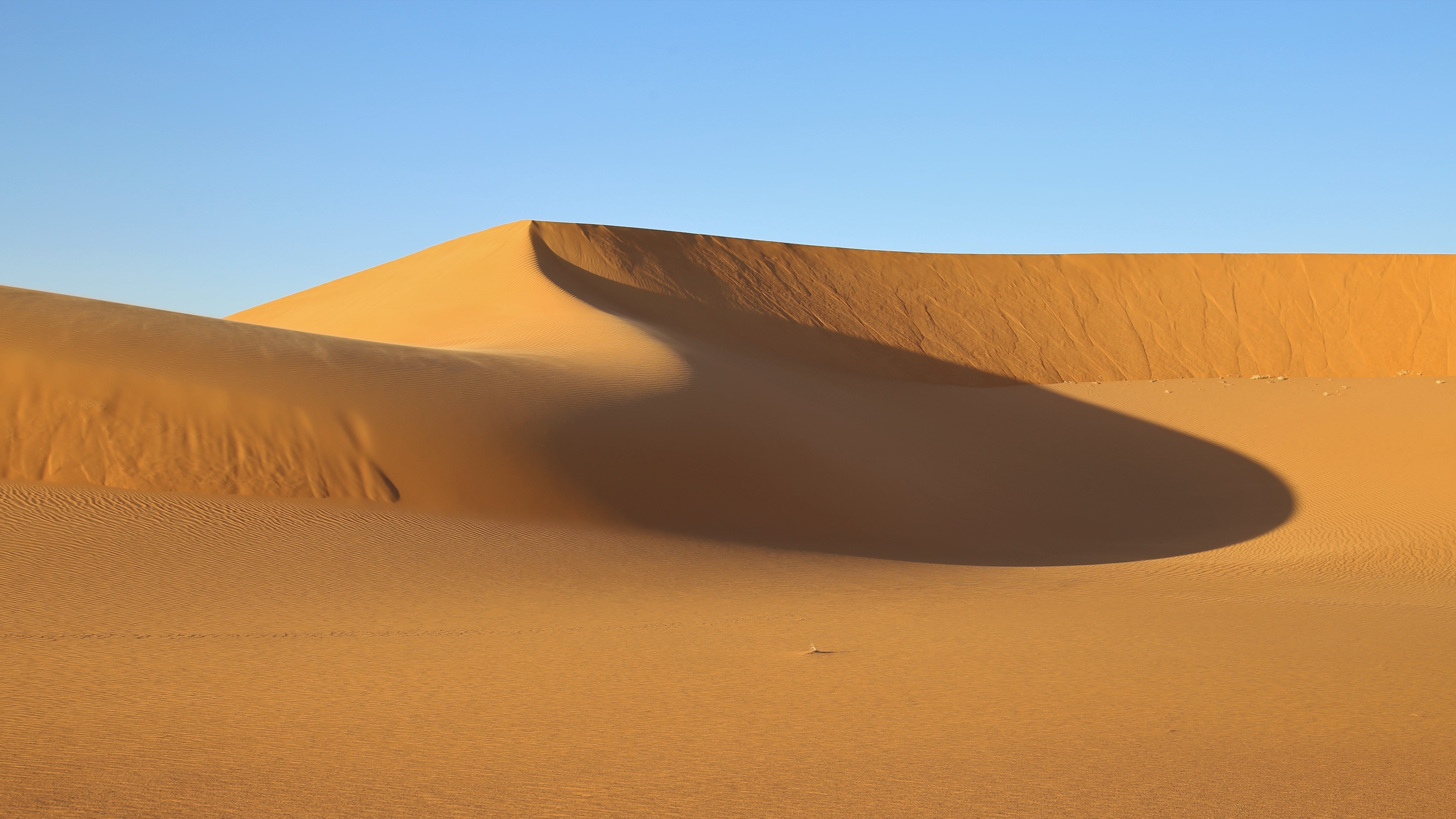 Sanddünen in der nubischen Wüste