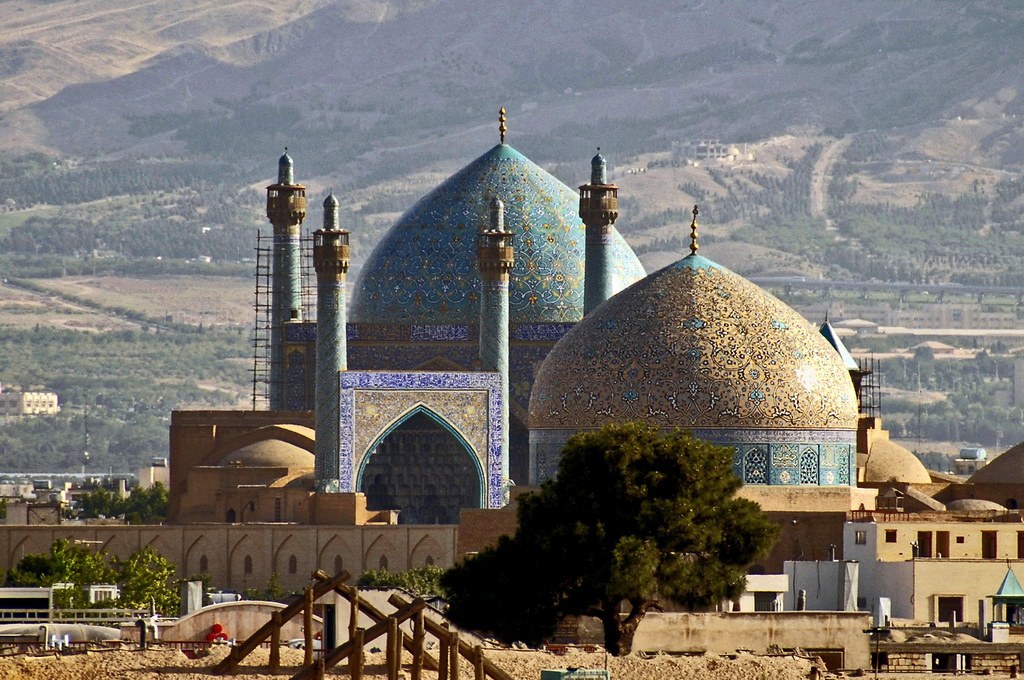 Blick  in Richtung Imam Platz