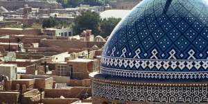 Blick über Yazd im Iran