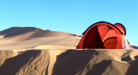 Zelt in der Wüste